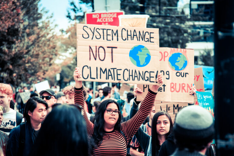 System change, not climate change
