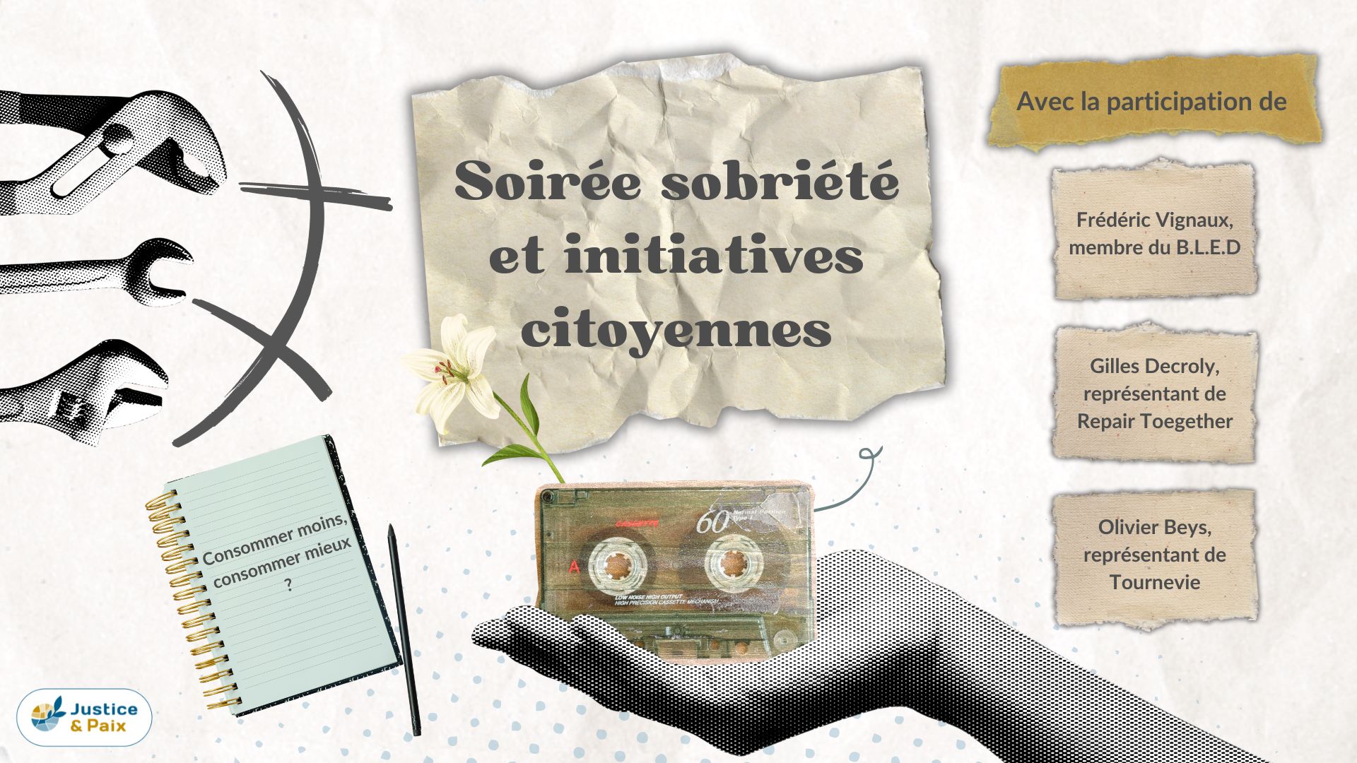 Soirée sobriété et initiatives citoyenne - 11/02/26 de 18 à 21H